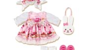 เมลจัง MELL CHAN® ชุดเมลจัง กระโปรงลายขนมเค้ก Lovely Sweet Dress (ลิขสิทธิ์แท้ พร้อมส่ง) メルちゃん スイーツいっぱい　ふりふりコーデ ตุ๊กตาญี่ปุ่น Mel-chan Mellchan ของเล่นเด็ก เลี้ยงน้อง ป้อนนม baby girl toy