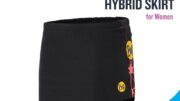Leda Women's Hybrid Skirt - Buff Pro Team กระโปรงวิ่งผู้หญิง มีกางเกงซับใน