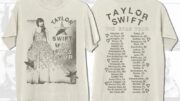 เสื้อยืดแขนสั้นลําลอง ผ้าฝ้าย พิมพ์ลาย Taylor Swift The Eras Tour ขนาดใหญ่ สไตล์วินเทจ แฟชั่นฤดูร้อน สําหรับผู้ชาย และผู้หญิง