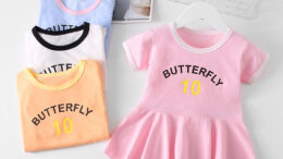 Butterfly10 พร้อมส่งในไทย ชุดเด็กเสื้อผ้าเด็กผู้หญิง กระโปรงเด็ก