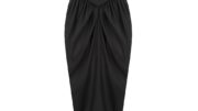 BLACKDOG BKK - AW2307 - Heart shape skirt - กระโปรงยาวเอวสูงทรงพอง