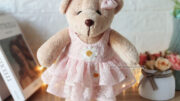 มาใหม่จ้า!!! ตุ๊กตาหมี ชุดกระโปรง 12 นิ้ว ขนนิ่ม ขนหนู ของขวัญ ของตกแต่ง ของแต่งบ้าน ตุ๊กตาน่ารัก by weebear